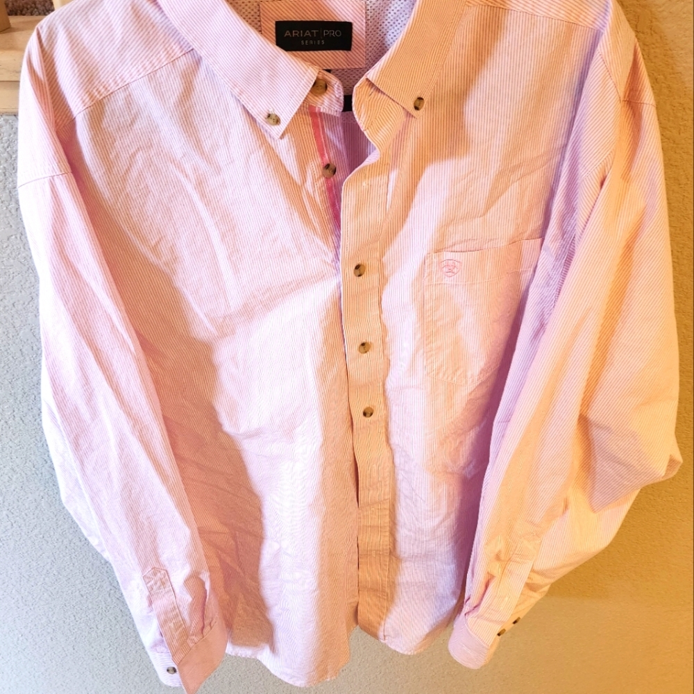 Ariat pro long sleeve button up